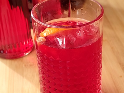 Een zelfgemaakte Negroni Sbagliato