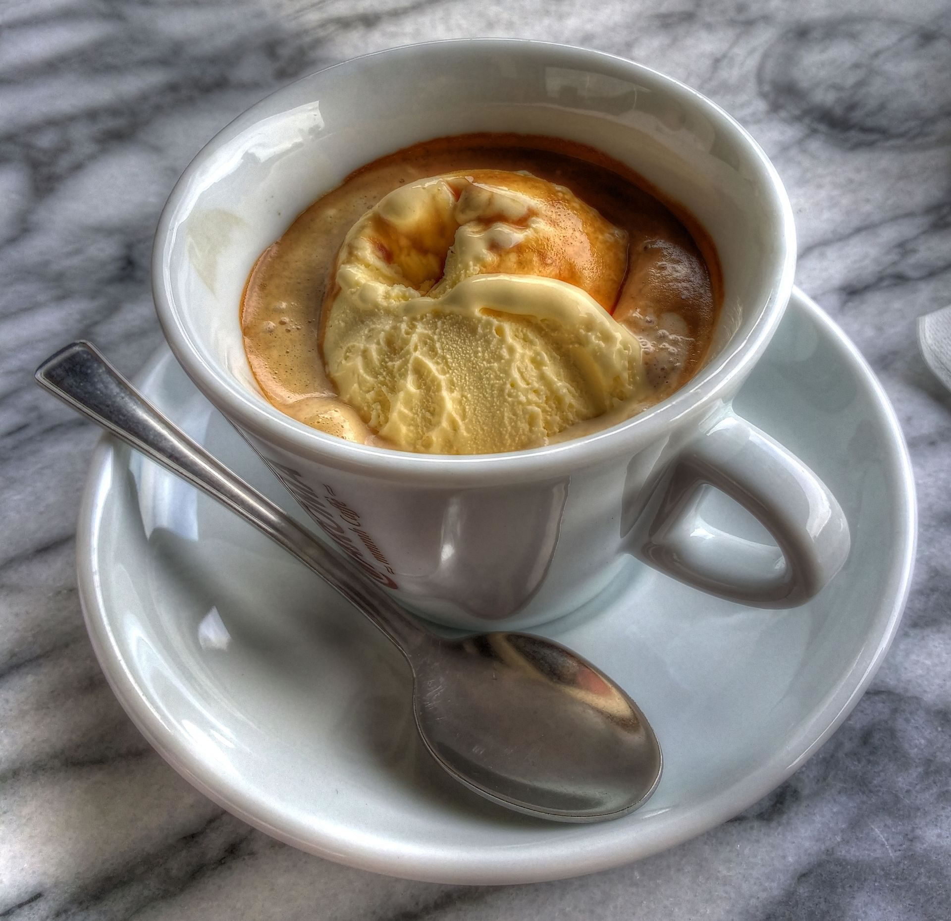 Affogato - italiaans ijskoffie