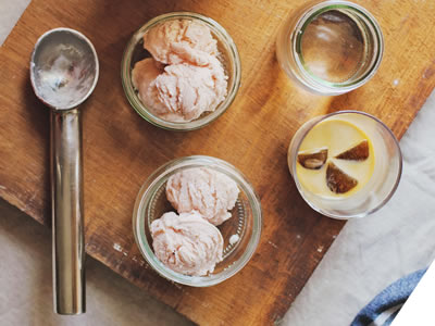 Caloriearm ijs maken: zonder ei, suikervrij, zonder melk, zonder slagroom