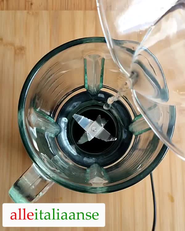 Mix alle ingrediënten
