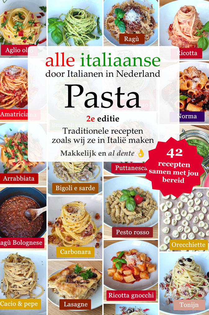 Pasta recepten boek