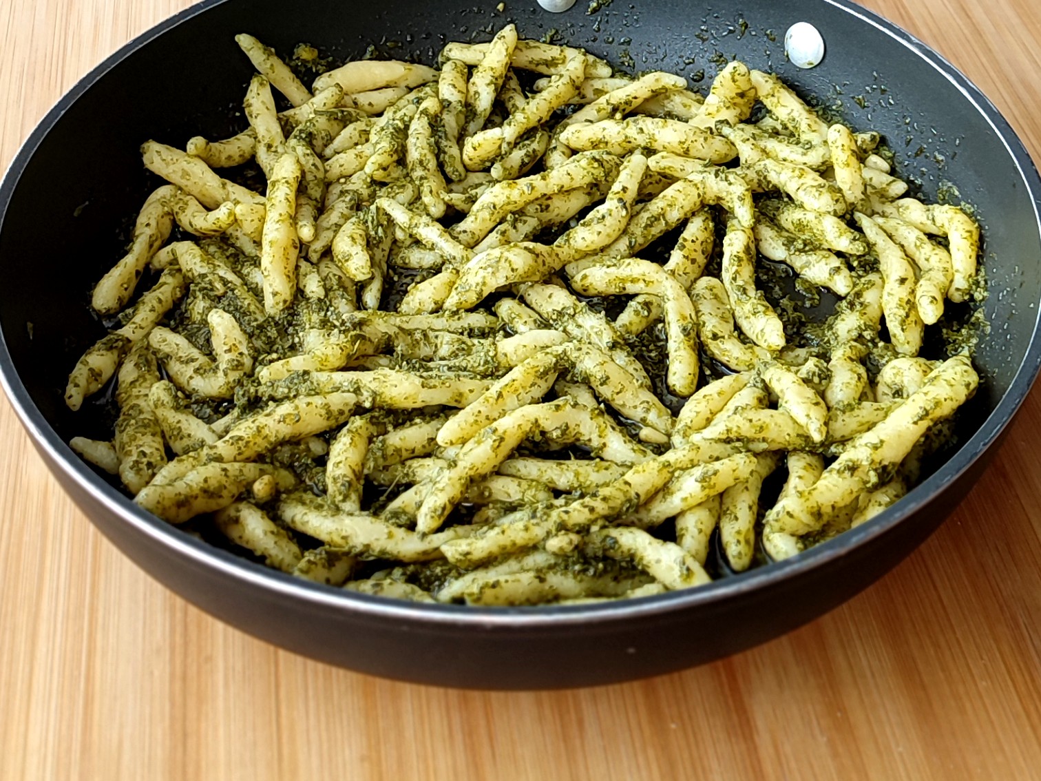 Trofie met pesto